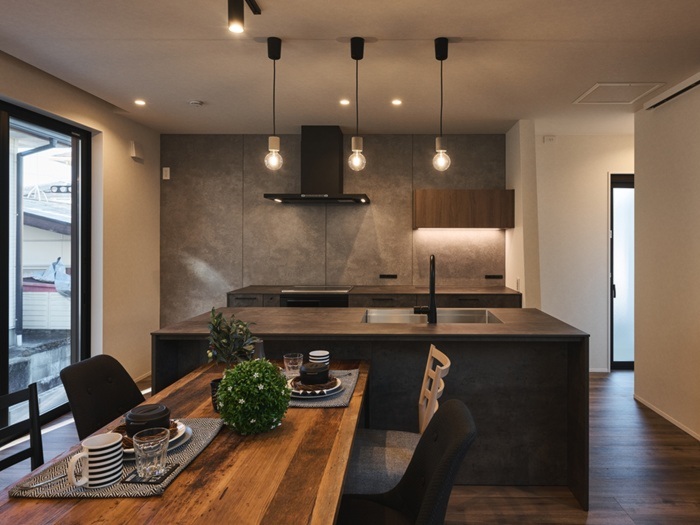 グラフテクトキッチン採用の家