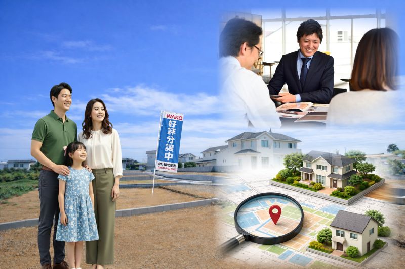 土地から、住まいを考える。土地探しからトータルサポート