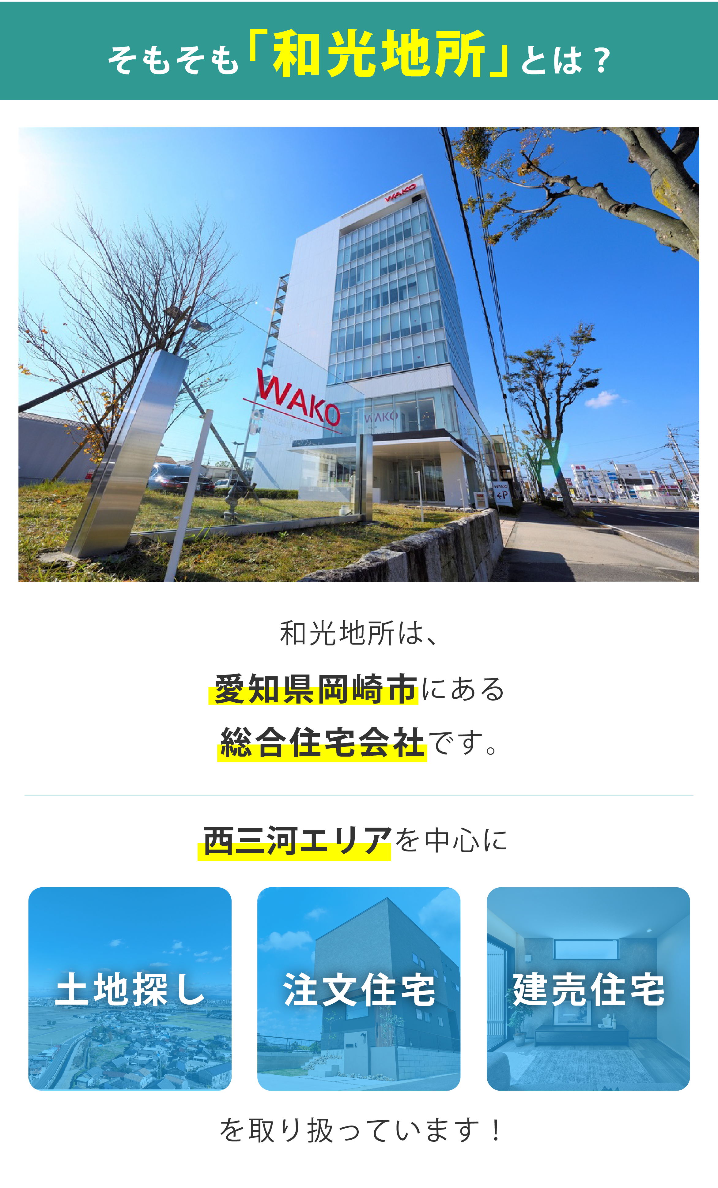 そもそも和光地所とは？