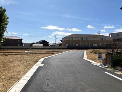 安城市二本木町　住宅用地　舗装完了