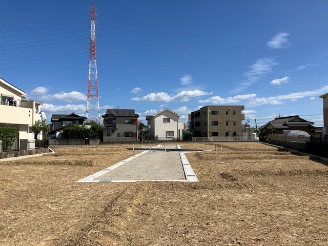 安城市二本木町　住宅用地　完成