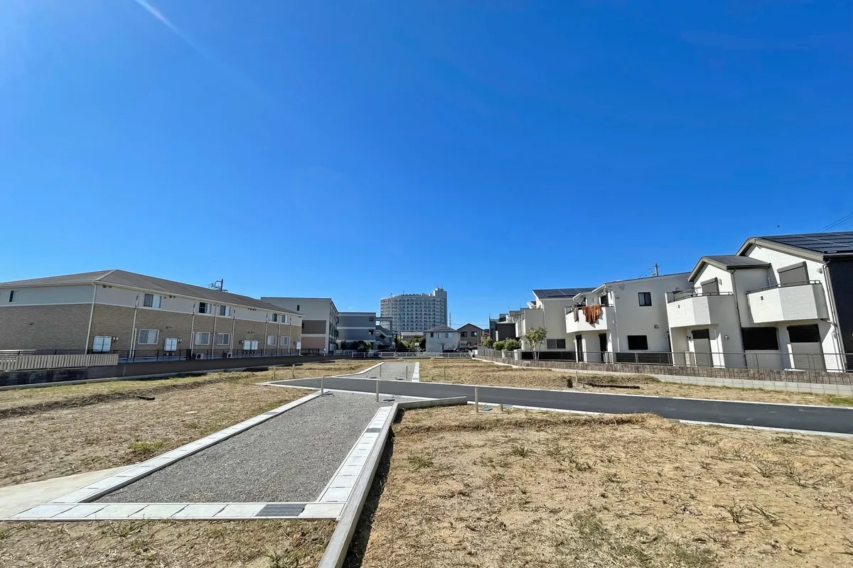 安城市二本木　土地の様子