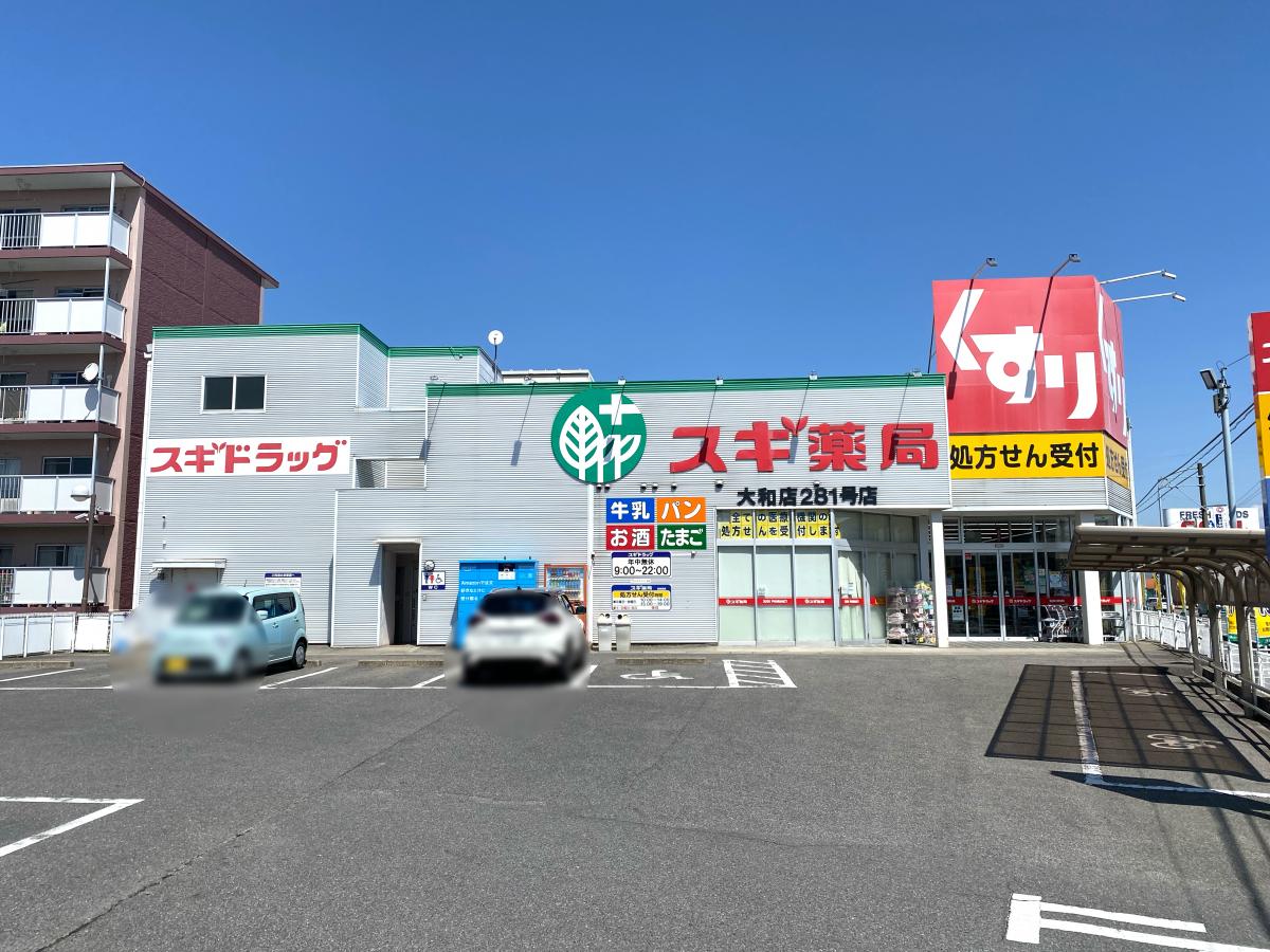 岡崎市西岡崎駅前　スギドラック大和店