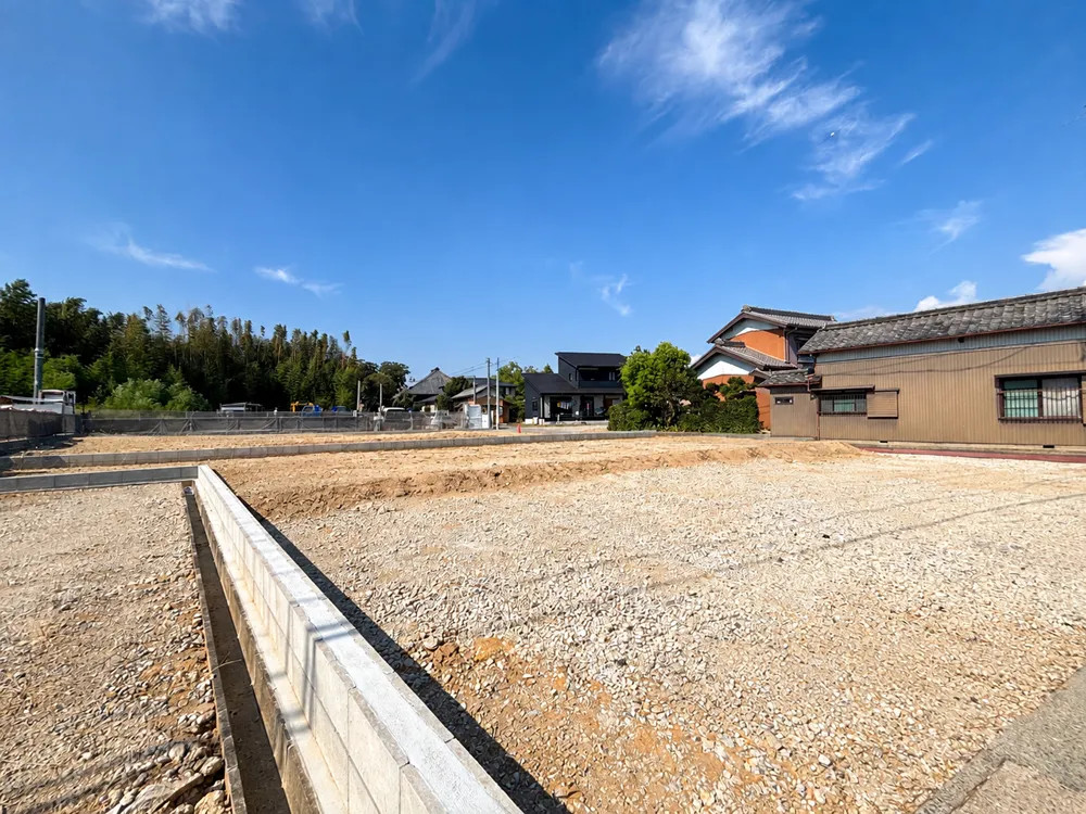 安城市姫小川町の分譲土地　現地