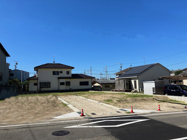 岡崎市矢作町の土地　現地