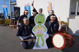 創作和太鼓集団「響」様とわっくん